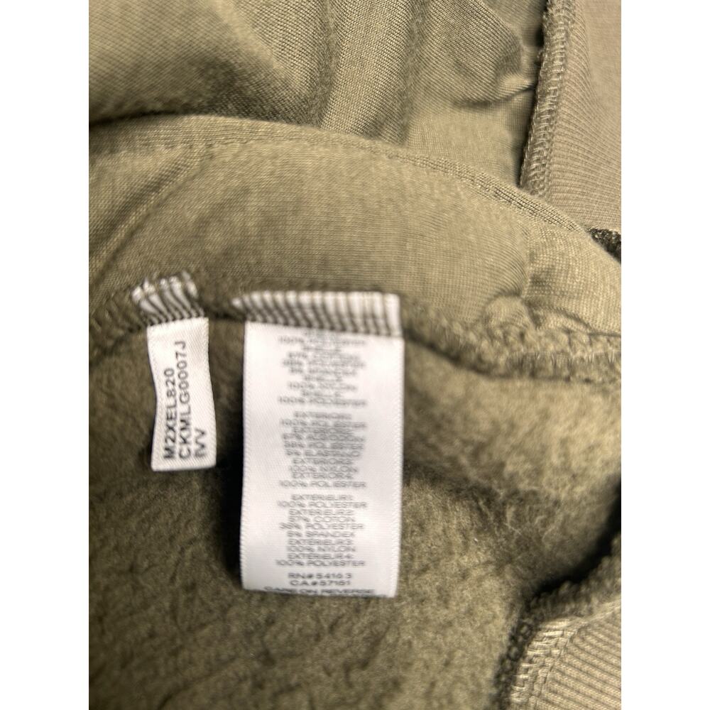 Calvin Klein Women's Green Fuzzy Jacket , Large, Casual, Full Zip - Picture 9 of 16